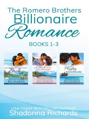 cover image of The Romero Brothers (Billionaire Romance) Books 1-3